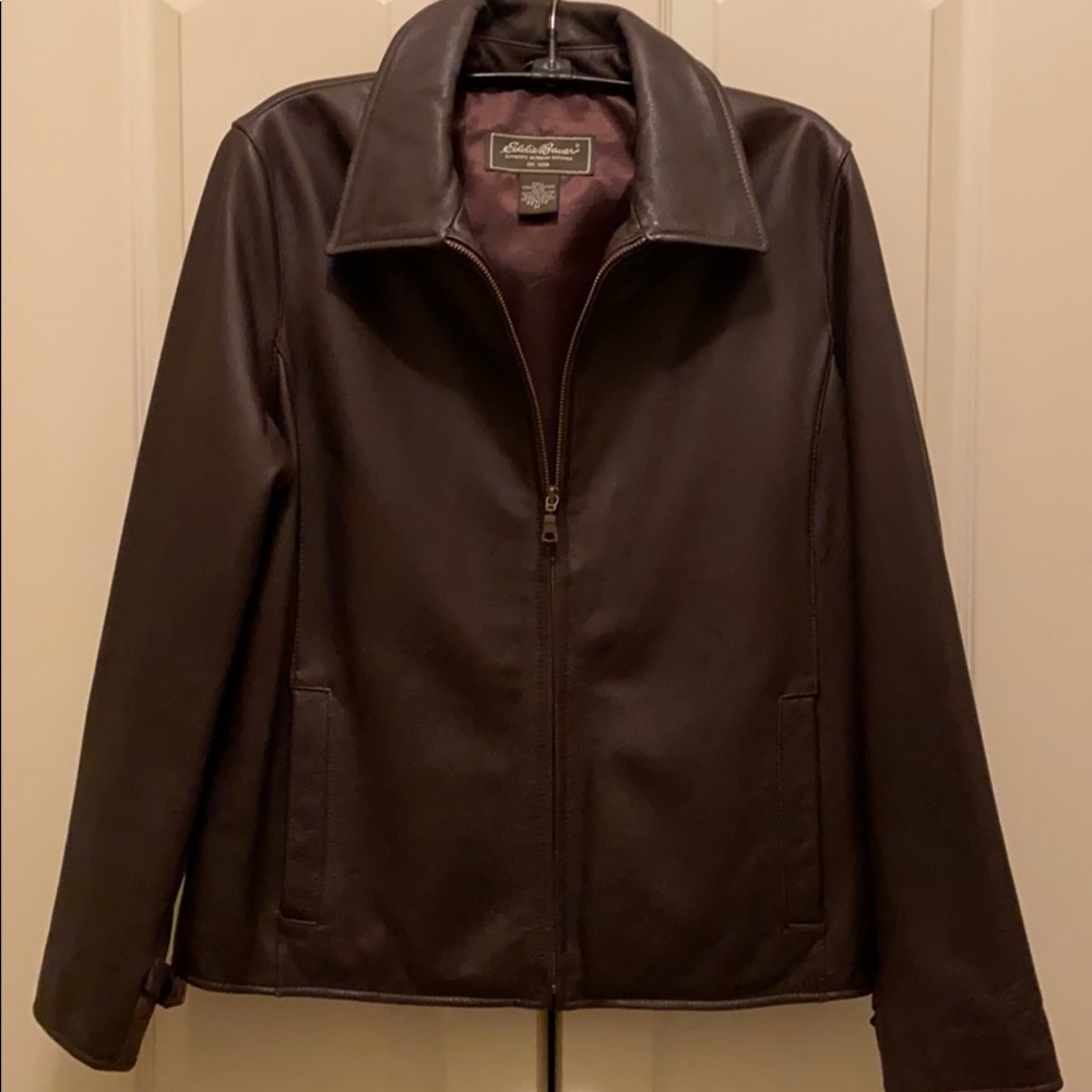 Leather jacket